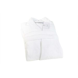 Nefretete Opulence Fehér Frottír Fürdőköpeny - XXL, 100% Egyiptomi Pamut