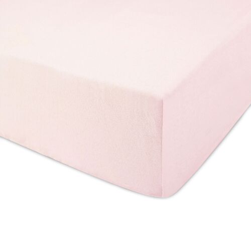 Darymex Jersey gumis lepedő 80x160 cm, púder rózsaszín