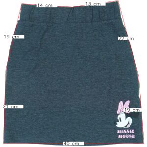 Disney Minnie Mouse Lány Szoknya - Szürke, 140-es méret 140744761 - Gyerek szoknya