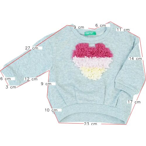 Benetton Fata Pulover (Mărime: 68) 140635912