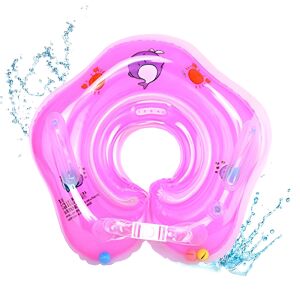 Teno Baby rózsaszín nyakúszó fehér alapon - Úszógumi