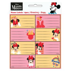 Disney Minnie Wink Füzetcímke - 16 db-os, Iskolai Kellék 138879601 - Füzetcímke