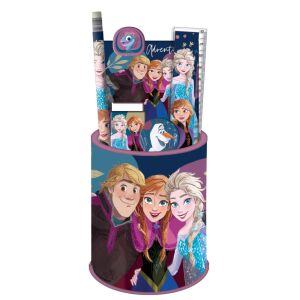 Jégvarázs Adventures Írószer Szett - 7 darab, Anna, Elsa, Kristoff és Olaf szereplésével - Írószer szett