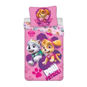 Mancs Őrjárat Skye ágyneműhuzat garnitúra, 140x200cm, 70x90cm, Skye-val és Everesttel - Mancs Őrjárat