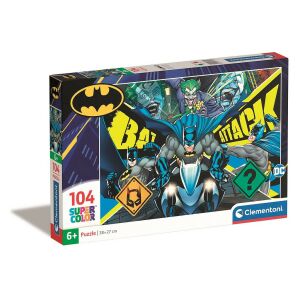 Clementoni Batman Attack 104 db-os SuperColor Puzzle 138701141 - Batman