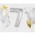 Ezüst Fólia Lufi - 7-es Szám, 92 cm 138877706