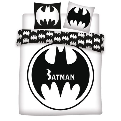 Batman Kétszemélyes Ágyneműhuzat szett - 240x220cm, Polycotton