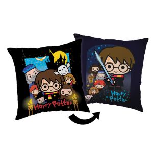 Harry Potter Friends Díszpárna 40x40 cm - Kétoldalas, Poliészter 140421853 - Díszpárna