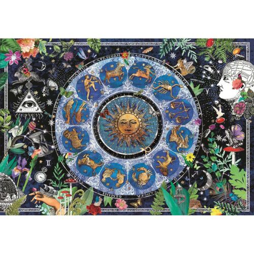Kirakott Clementoni Asztrológia Chart 1000 darabos puzzle - Clementoni
