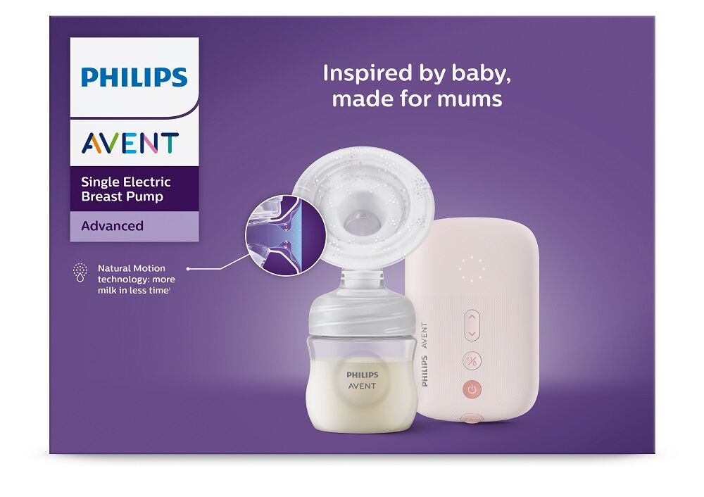 E-shop Philips AVENT SCF395/31 Elektrická odsávačka mlieka + 100 ks Vlož...