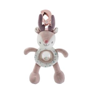 PETITE&amp;MARS Suzi the Little Sentinel Vibrating Rattle Toy - Clip-on 138702092 - Stroller & Crib Toy