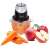 Adler AD4082 food chopper with chopped apples and carrots