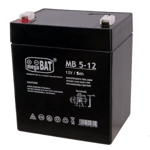 MegaBat MB 5-12 12V 5Ah Akumulator UPS - Bateria