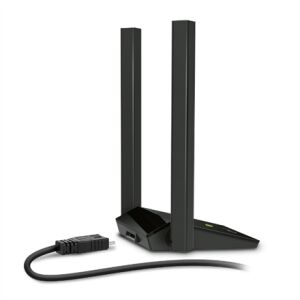TP-Link Archer T4U Plus AC1300 USB Wi-Fi адаптер с антени с висок коефициент на усилване - TP-Link