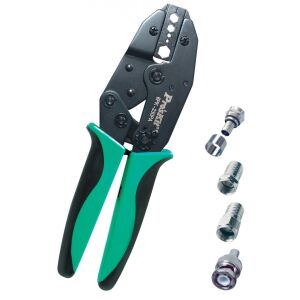 Pro'skit 6PK-230PA Koax Kábel Préselő Fogó RG55, RG58, RG59, RG5, RG6 csatlakozókhoz - Pro'sKit