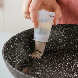 Nava Misty Szilikon Olajozó Ecset Tölthető - 11,5 cm 138706694 - Konyhai ecset