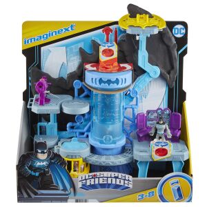 Imaginext DC Super Friends Bat-Tech Denevérbarlang játékkészlet 3-8 éves gyerekeknek - DC