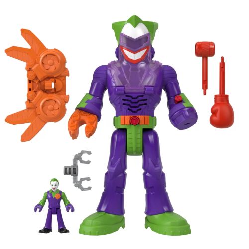 Fisher-Price Imaginext DC Super Friends Robot Joker figura kiegészítőkkel - Mesehős figura