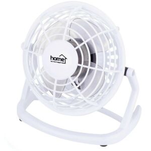 Somogyi Elektronic USB Asztali Ventilátor - 10 cm, Csendes, Fekete/Fehér