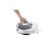 Hand placing water tank on Roborock Q10 VF White robot vacuum cleaner