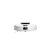 Front view of Roborock Q10 VF White robot vacuum cleaner