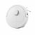 Angled view of Roborock Qrevo 5AE White robot vacuum cleaner