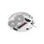 Underside view of Roborock Qrevo 5AE White robot vacuum with mops