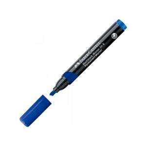 Faber-Castell Kék Alkoholos Permanent Marker - Vágott Heggyel 138717549 - Marker
