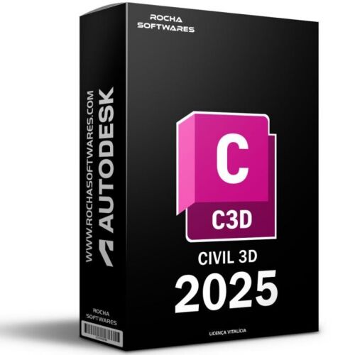 Softvér Autodesk Civil 3D 2025 pre Windows a MacOS