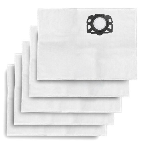 Saci de praf sintetici pentru aspiratoare Karcher WD2, WD3, SE 4001, SE 4002 - pachet de 5 (înlocuiește numărul articolului 2.863-314.0) 138718570