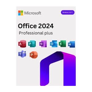 Microsoft Office 2024 Pro Plus, s ikonami Word, Excel, PowerPoint, Outlook, Access, Publisher a Teams - Kancelárske softvéry