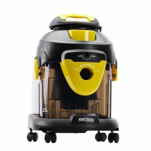 Прахосмукачка за мокро и сухо почистване Kraft&Dele KD481, изглед отпред - Индустриална прахосмукачка