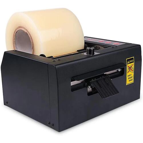 Automatický rezací stroj na lepiacu a nelepiacu pásku WePro Store, GSC - 80 s LED displejom, vysoká rýchlosť, nastaviteľné rezanie 20 - 999 mm, profesionálne balenie 138719238