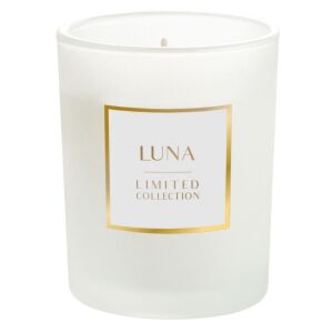 Eurofirany Luna Fehér Cédrus Illatgyertya - 200g