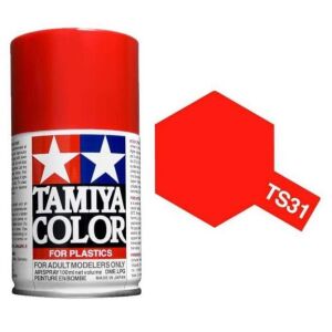 Tamiya TS-31 Bright Orange Gloss Spray - 100ml, Makettfesték 138719723 - Festék spray