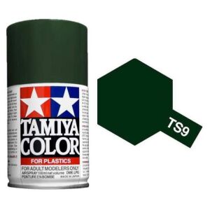 Tamiya TS-9 British Green Gloss Modell Spray - 100ml 138719755 - Festék spray