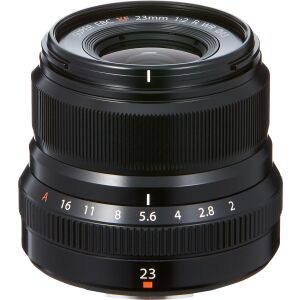 Fujifilm Fujinon XF 23mm f/2.0 R WR - Fekete, Időjárásálló Objektív 138719979 - Fényképezőgép objektív