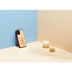 MAN&WOOD iPhone 12 Pro Max Fa Telefontok - Macska és Piros Hal 138720016 - Man&Wood