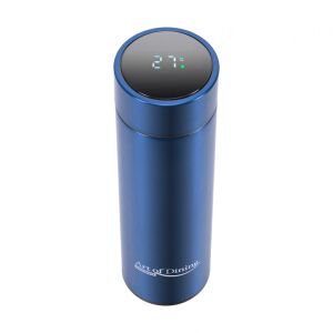 TERMOS INOX 450ML,IND.LED.TEMP ALBASTRU 138720073 - Termosuri și suporturi pentru băuturi