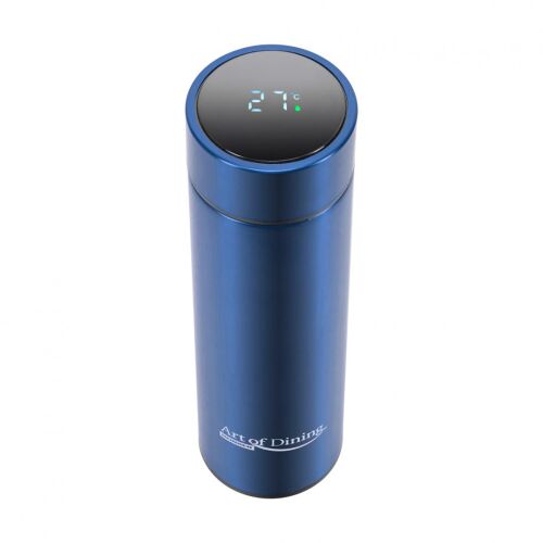TERMOS INOX 450ML,IND.LED.TEMP ALBASTRU 138720073