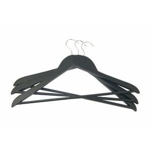 Umerașe pentru haine 3 buc. Lemn 44,5 cm asortate, negru/albastru/gri deschis/alb 138720188 - Decorațiuni