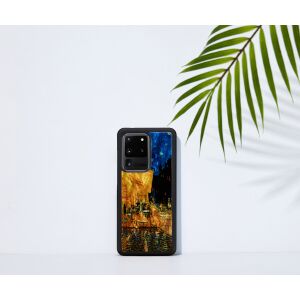 iKins Samsung Galaxy S20 Ultra tok - Kávézó terasz, Fekete 138720211 - IKins