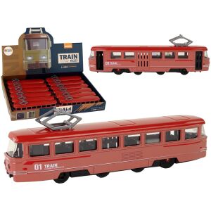 Dźwięki napędu ciernego pociągu: metaliczny czerwony