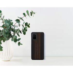 MAN&WOOD Ébenfekete Fa Tok Galaxy S20+ készülékhez 138720311 - Man&Wood