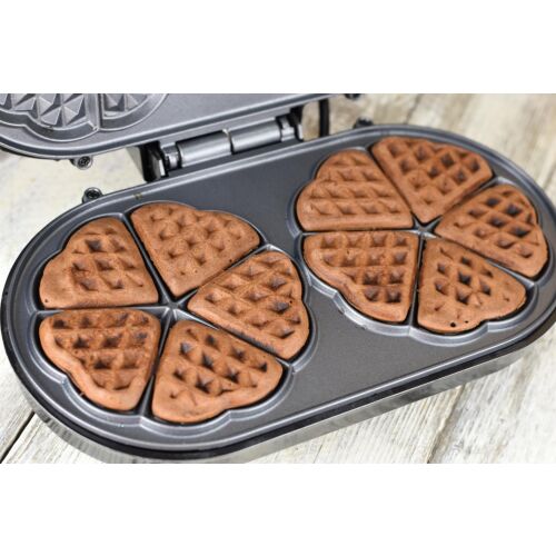 HEINNER HWF-1000CR Gofrisütő - 1000W, Állítható Hőfok 138720377