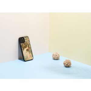 MAN&WOOD iPhone 12 Pro Max Tok - Kankalinfekete (Mucha stílus) 138720326 - Man&Wood