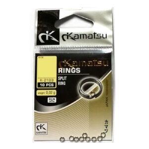 Kamatsu Split Ring Osztott Karika - No. 7.0 - 10 db