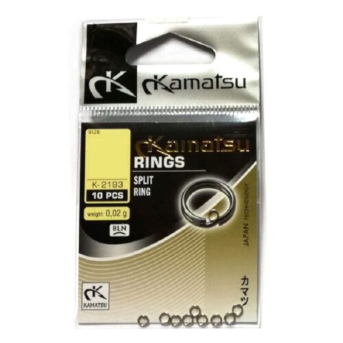 Kamatsu Split Ring Osztott Karika - No. 7.0 - 10 db