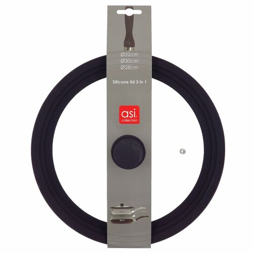 Универсален капак със силиконов кант 3в1 Ø28/30/32см 138720575