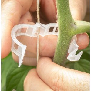 Cleme reutilizabile pentru plante de roșii, clește de tăiat plante, 23 mm, 100 bucăți 138720590 - Suporturi și țăruși pentru plante